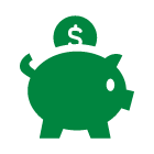 piggy bank icon